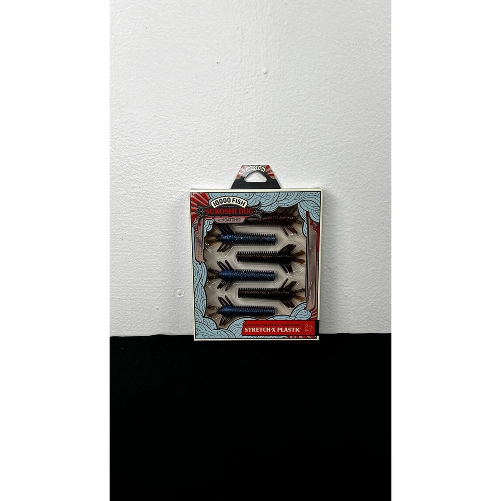 Catch Co. Sukoshi Bug 2.5'' Fishing Lure  Blue Craw